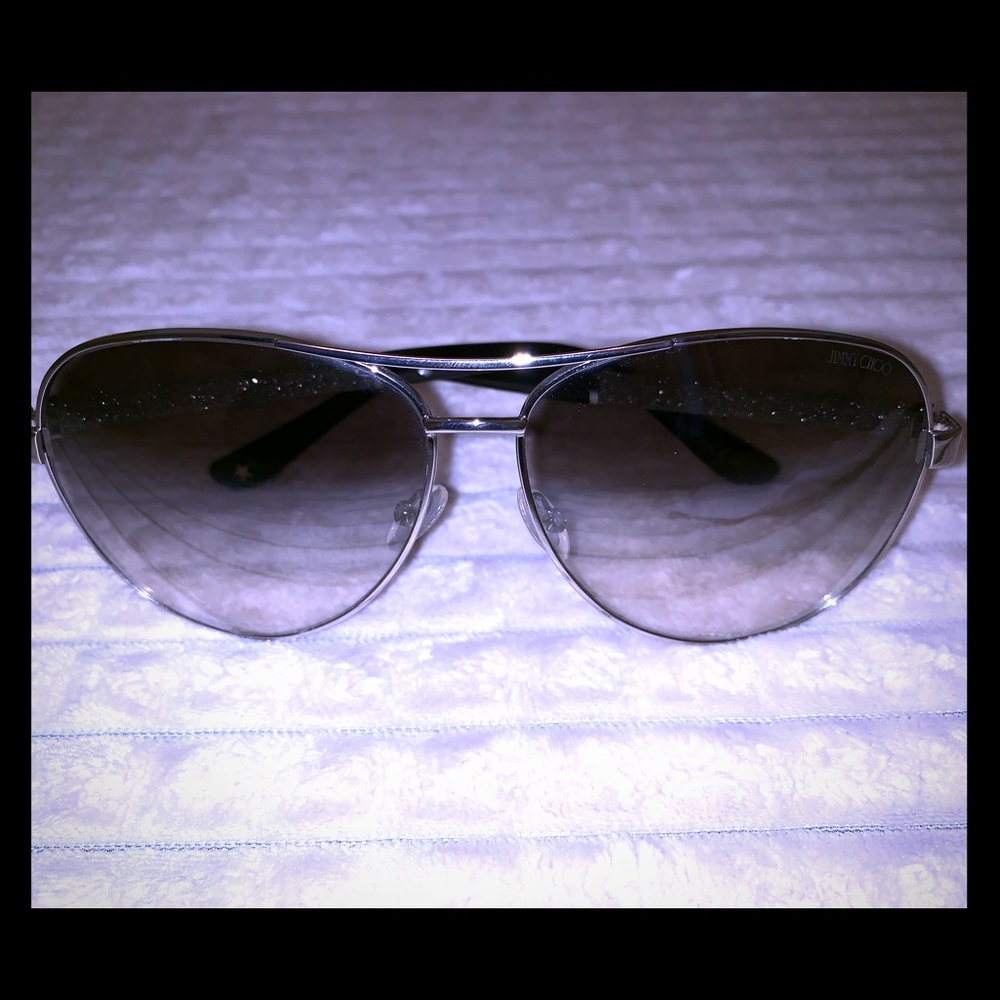Jimmy Choo Lexie Aviator Sunglasses